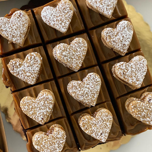 Chocolate Alfajore Cake