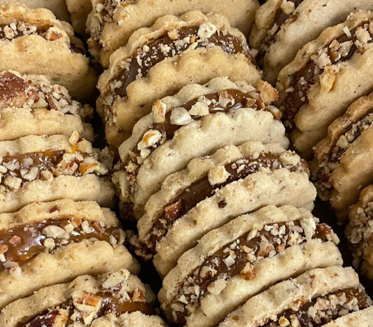 Dulce de Leche alfajores 1/2 dozen