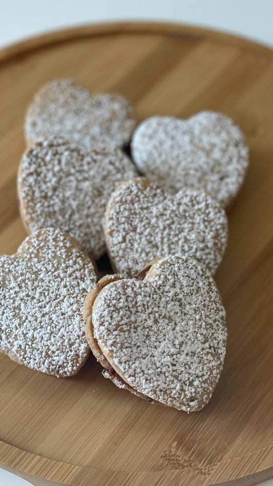 Heart Shaped Alfajores