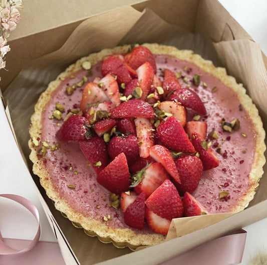 Strawberry & Cheseecake Tart