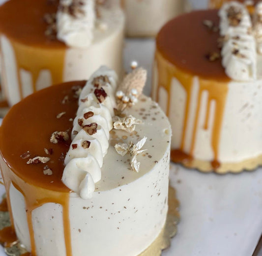 Caramel Pecan Cake aka Sande’s Cake