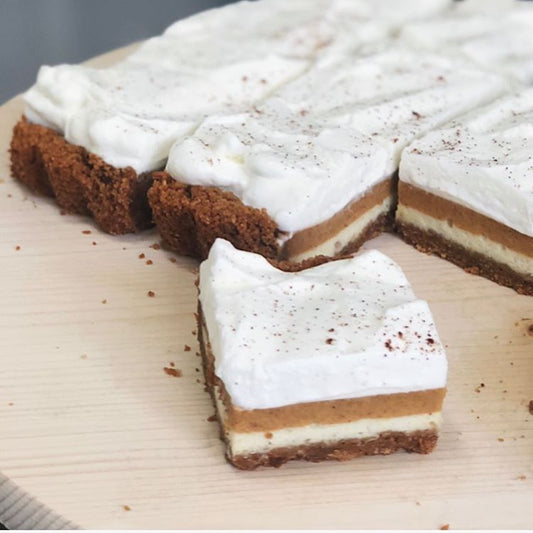 Pumpkin and Cheesecake Pie