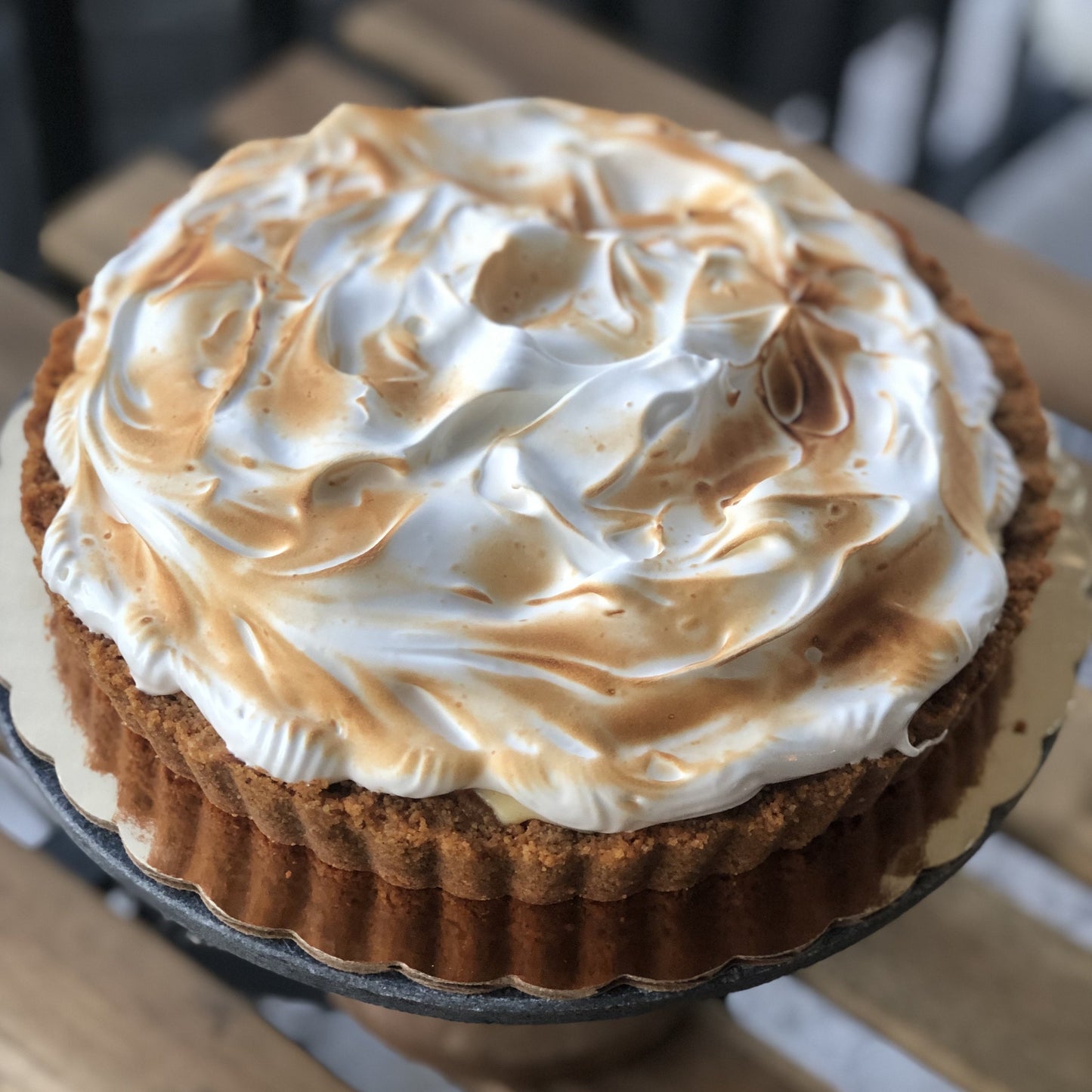 Classic Key Lime & Cheesecake Pie